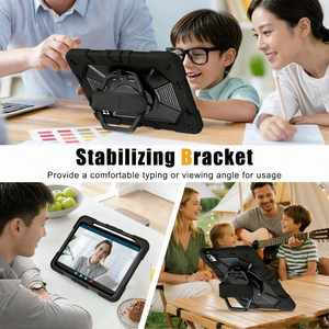 Étui de tablette robuste antichoc Aoermei avec support rotatif à 360°, coque de protection en TPU+PC pour iPad, pour tablette Redmi <span class=keywords><strong>Pad</strong></span> - Product Image 4