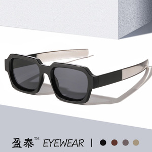 Eyewear <b>Square</b> Frame <b>Sunglasses</b> UV400 PC Unisex Street Style - Product Image 5