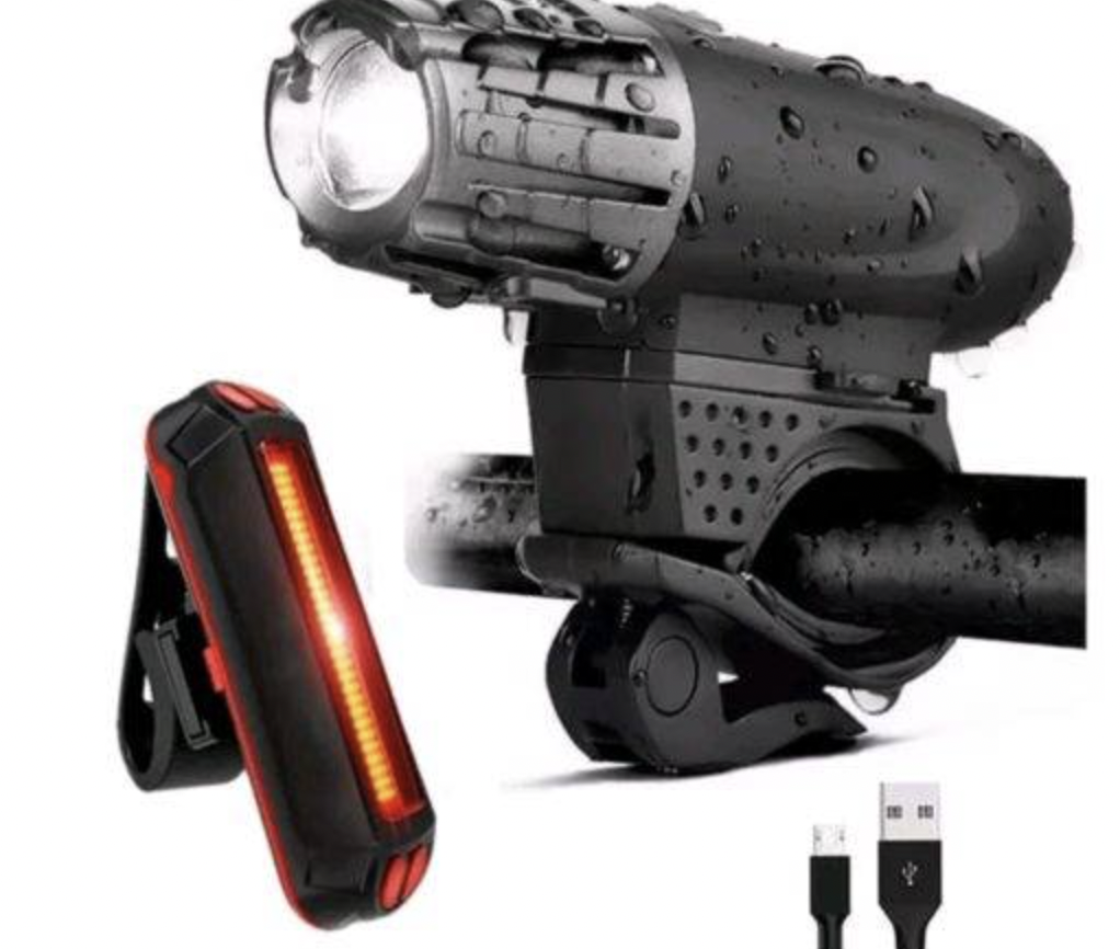 Задний светодиодный фонарь для велосипеда, предупреждающий фонарь, 5 светодиодов, 2 ночных фонаря, задний фонарь для горного велосипеда, задний фонарь