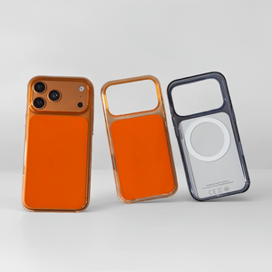 <span class=keywords><strong>Coque</strong></span> transparente colorée en acrylique rigide pour chargement magnétique sans fil pour <span class=keywords><strong>iPhone</strong></span> 17 Pro Max Mini XS XR - Product Image 5