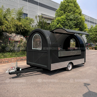 Remorque alimentaire économique à vendre, remorque à café mobile, mini camion de restauration rapide, chariot à café personnalisé pour événements, fabricant