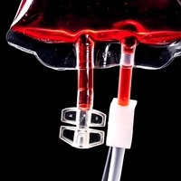 Récipient créatif Halloween Vampire Cocktail Sacs de sang Décor Accessoires d'horreur PVC Sac à boisson réutilisable Thème Fête