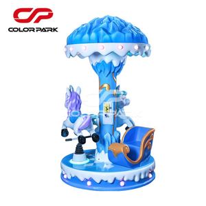<b>Amusement</b> Game <b>Machines</b> New Indoor <b>Amusement</b> Park Kids Carousel Arcade <b>Machine</b> Coin Operated Kids Deluxe 3 Player Carousel - Product Image 4