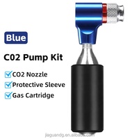 Pompe à vélo professionnelle de haute qualité Boyan JG-1025E en alliage d'aluminium fileté pour gonflage CO2, pression >160 PSI, compatible Schrader et Presta
