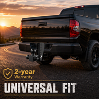 Venta al por mayor OEM Logotipo personalizado Acero al carbono Soporte de bola triple 16500 LBS Elevación de 8 pulgadas Receptor de 2 pulgadas Enganche para RV/remolque 2 años de garantía