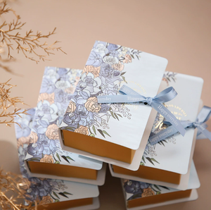 Ready-made bow book shaped <b>gift</b> <b>box</b> birthday <b>gift</b> <b>box</b> <b>gift</b> <b>box</b> with high-end feel light luxury <b>gift</b> packaging <b>box</b> <b>empty</b> <b>box</b> - Product Image 4