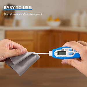 CEM <span class=keywords><strong>DT</strong></span>-<span class=keywords><strong>131</strong></span> Handgehaltenes Digitales Sofortlese-Fleischthermometer Edelstahlsonde 10s Reaktionszeit Hintergrundbeleuchtung Magnet für die Küche - Product Image 2