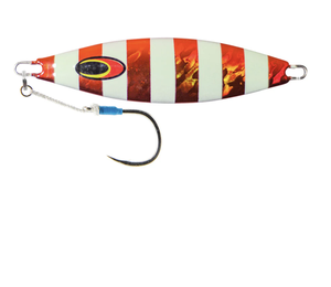 Kit de leurres de pêche à la traîne en silicone ECOODA Bass Lead Fish Saltwater Jigging Lure Kit <span class=keywords><strong>3D</strong></span> imprimé 80g de haute qualité vertical slow pitch flash fall - Product Image 4