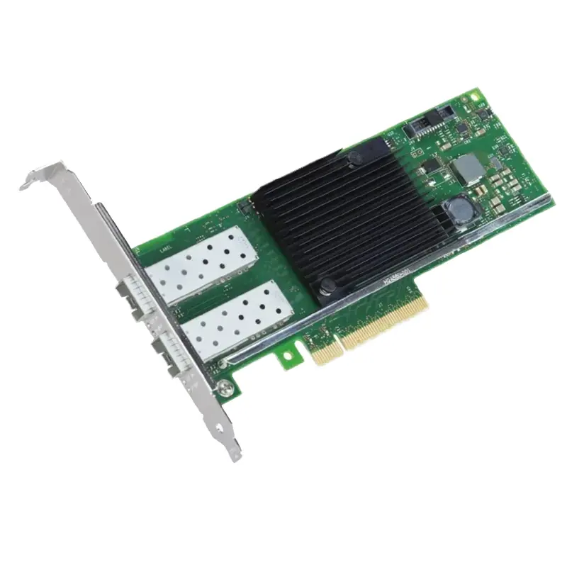 PCIe 3.0x8 Dual SFP 10 Gigabit Ethernet Pcie Lan kartu X710-DA2 10gb jaringan switch router NIC kartu untuk Server"