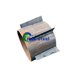 Mendukung kustomisasi ujung tumpukan pipa Cap Q235 baja karbon melingkar berbentuk silang tumpukan ujung - Product Image 5