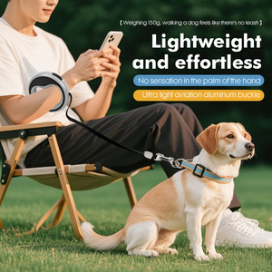 Guinzaglio cane retrattile personalizzato esterno guinzaglio cane addestramento automaticamente retrattile per cani di piccola e media taglia - Product Image 4