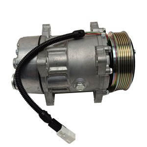 Le compresseur de climatisation de véhicule électrique 123mm 12V est utilisé pour <span class=keywords><strong>Peugeot</strong></span> 6453GA, 9613260680 R134a - Product Image 1