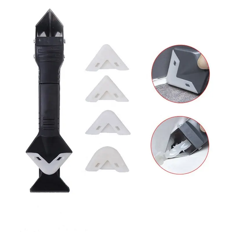 Factory direct selling multifunctional multi-angle beauty sewing glue removal knife, internal corner glue scraper