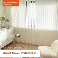 Stores verticaux occultants pour bureau, à rayures verticales, pour balcon, fenêtre pleine hauteur, cloison vitrée, pare-soleil, persienne