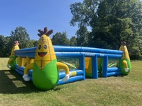Nouvelle vente Château gonflable Jeu de labyrinthe de maïs Jeux de plein air pour adultes et enfants