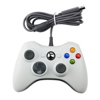 Control de Videojuegos con Cable de Alta Calidad para PC y Consola Xbox 360, Mando Tipo Joystick para Xbox 360