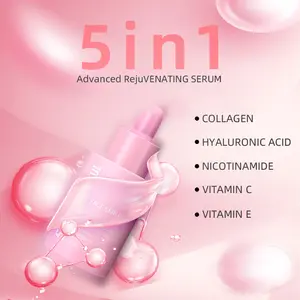 Private Label Pure Natural Arbutin Facial Whitening Serum Vegan Anti Aging Skin Essential Face Care Serum