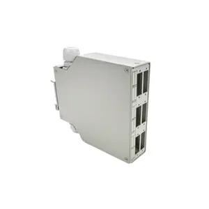 6 포트 SC 듀플렉스 어댑터 LC 쿼드 어댑터 광섬유 패치 패널 Din 레일 박스 공급 업체