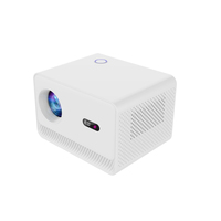 Projecteur intelligent à mise au point automatique 180 ANSI 720P natif avec correction automatique de la distorsion trapézoïdale, projecteur LED pour home cinéma prenant en charge le décodage 4K