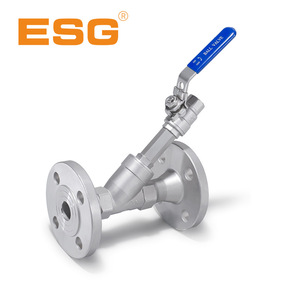 ตัวกรองแบบหน้าแปลนชนิด Y ESG สแตนเลส DN15 ถึง DN80 สำหรับอุตสาหกรรมน้ำและเคมี - Product Image 2