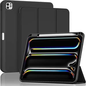 Funda compatible con iPad Pro 11 2025, cubierta trasera triple plegable, carcasa blanda, funda protectora para tableta iPad 10P, a prueba de golpes - Product Image 2