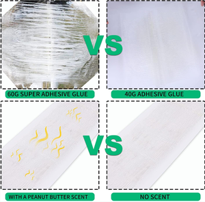 Trampa <span class=keywords><strong>para</strong></span> Ratones Extra Grande con Pegamento, Alfombrilla Super Adhesiva <span class=keywords><strong>para</strong></span> Roedores, No Tóxica, <span class=keywords><strong>para</strong></span> Interiores y Exteriores (OEM) - Product Image 2