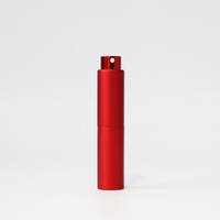 5ml Portable or noir mat aluminium métal torsion décanter recharge rechargeable parfum atomiseur pompe vaporisateur bouteille