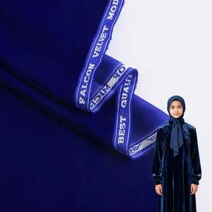 चीन बेहतर गुणवत्ता वाला कपड़ा बुना हुआ पॉलिएस्टर रॉयल ब्लू 30 डी माइक्रो कोरियन मखमल 9000 कपड़े 5000 लिए - Product Image 1