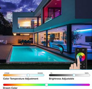 Esann rc03rf RGB/RGBW/rgbcct thông minh <span class=keywords><strong>LED</strong></span> Strip đêm Bóng đèn điều khiển từ xa 30m Dimmer 2.4 Gam RF cảm ứng điều khiển - Product Image 3