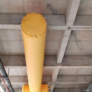 Conducto de aire de tela antibacteriana ligera a prueba de moho para almacén de materiales Almacén de <span class=keywords><strong>tabaco</strong></span> con operación de bajo ruido - Product Image 6