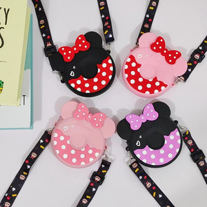 Silikon-Geldbörse Cartoon-Umhängetasche Kinder Mini-Aufbewahrungstasche Münz-Crossbody-Tasche Kindergeburtstags-Geschenk - Product Image 6