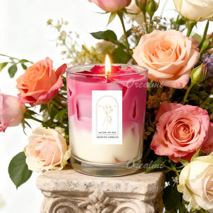 Vela Aromática <span class=keywords><strong>de</strong></span> Cera <span class=keywords><strong>de</strong></span> Soja <span class=keywords><strong>con</strong></span> Fragancia a Té <span class=keywords><strong>con</strong></span> <span class=keywords><strong>Leche</strong></span>, Café <span class=keywords><strong>con</strong></span> Cubitos <span class=keywords><strong>de</strong></span> Hielo y Gelatina, Caja <span class=keywords><strong>de</strong></span> Regalo Navideña, Aceite Esencial <span class=keywords><strong>de</strong></span> Plantas, Aromaterapia, Fuegos Artificiales, Globo - Product Image 3