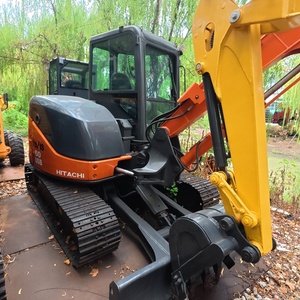 Mini-excavatrice sur chenilles hydraulique Hitachi ZX60 d'origine japonaise, 6 tonnes, bon prix, occasion - Product Image 3