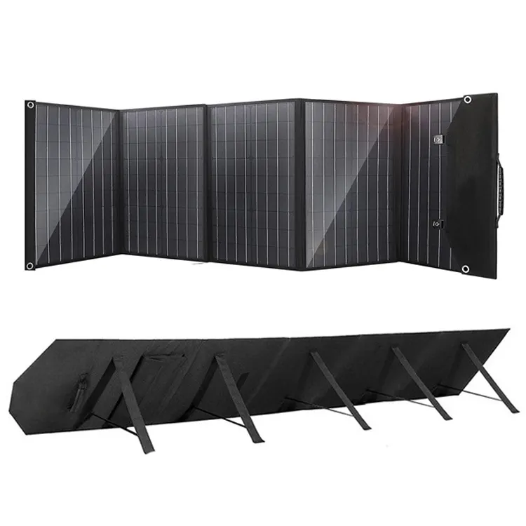 folding waterproof mono monocrystalline photovoltaic ch mobile phone 18v as usb 100w charger portable solar panel foldable