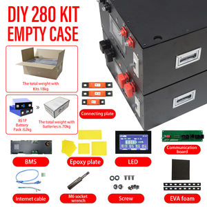Batería Solar de Litio 15KW 16S 306Ah 48V Lifepo4 en Caja Metálica Kit DIY para Almacenamiento de Batería - Product Image 5