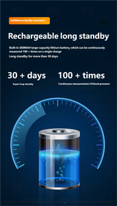 Monitor <span class=keywords><strong>de</strong></span> Presión Arterial Electrónico <span class=keywords><strong>de</strong></span> Muñeca con Pantalla LED HD Grande, Fuente <span class=keywords><strong>de</strong></span> Alimentación CC, Transmisión <span class=keywords><strong>de</strong></span> Voz Precisa, Operación con una Sola Tecla, Uso Doméstico - Product Image 2