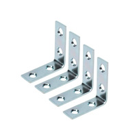 Support d'angle en acier inoxydable galvanisé découpé au laser sur mesure avec fabrication de tôles, tolérance de précision 0,02-0,1 mm