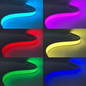 <span class=keywords><strong>5030</strong></span> Nouveauté Bande lumineuse néon flexible RGBW magique IP67 étanche Grande taille Bande lumineuse <span class=keywords><strong>LED</strong></span> néon RGB 24V Lumière linéaire <span class=keywords><strong>LED</strong></span> pour utilisation en projet - Product Image 2