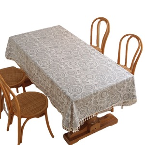 <span class=keywords><strong>Tovaglia</strong></span> impermeabile e resistente all'olio tessuto poliestere <span class=keywords><strong>cotone</strong></span> piccola <span class=keywords><strong>tovaglia</strong></span> rettangolare <span class=keywords><strong>rossa</strong></span> per uso domestico in stile familiare fresco - Product Image 5