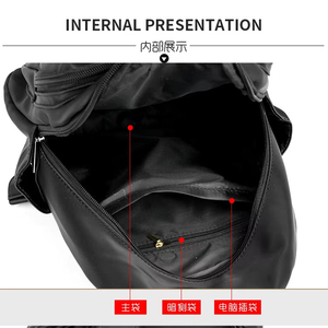 New Arrival Fashion Women <b>Backpack</b> Casual Nylon Shoulder Bag Waterproof Large Capacity Handbag for Leisure Travel - Product Image 6