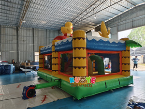 <span class=keywords><strong>Château</strong></span> <span class=keywords><strong>gonflable</strong></span> commercial multi-activités avec double toboggan pour fêtes estivales en extérieur, maison de saut <span class=keywords><strong>gonflable</strong></span> - Product Image 2