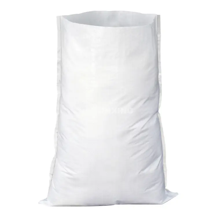 Atacado 50kg 50lb pp woven sacks nova vazio saco de arroz de plástico