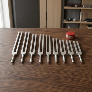 Diapasons professionnels 9 Solfeggio sacrés pour la thérapie de guérison + activateur - Product Image 2