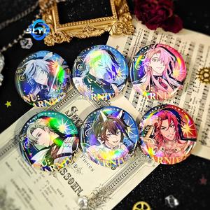 Anime Badge Merchandise Idia sudario giada <span class=keywords><strong>Floyd</strong></span> sanguisuga stile giapponese da collezione - Product Image 2
