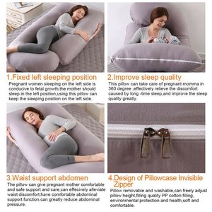 <span class=keywords><strong>Oreiller</strong></span> <span class=keywords><strong>de</strong></span> <span class=keywords><strong>grossesse</strong></span> confortable 100% coton, vente chaude, bonne qualité, prix <span class=keywords><strong>de</strong></span> gros, <span class=keywords><strong>oreiller</strong></span> <span class=keywords><strong>de</strong></span> maternité en forme <span class=keywords><strong>de</strong></span> U pour femmes enceintes - Product Image 4