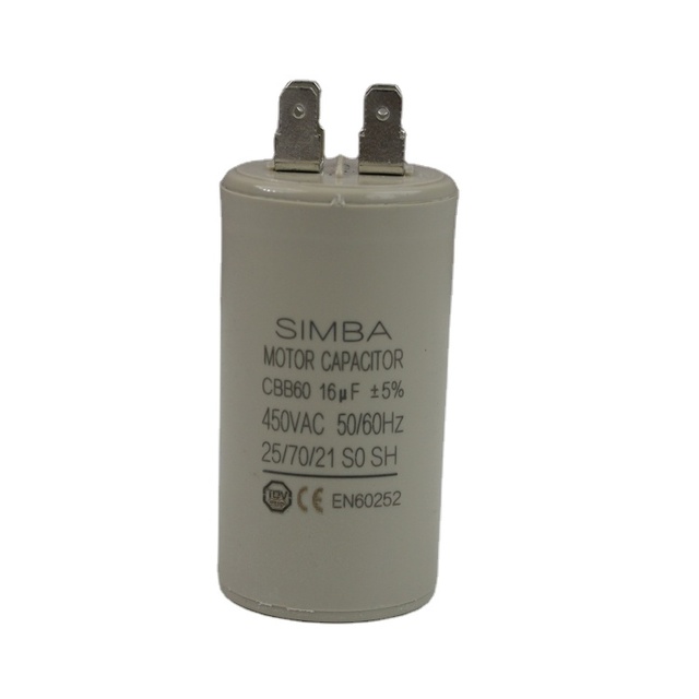 CBB60 Series 40uf 50uf 450v ThinFilm Capacitors AC Motor Run Capacitors Refrigerator Compressors Motors AC Motor Run Electronic