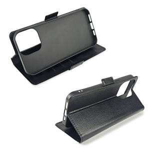 Commercio all'ingrosso stampa a sublimazione Flip Cover fibbia in pelle per il caso di iPhone 11 Pro per Max 12 Mini 13 Pro-portafoglio carta <span class=keywords><strong>Hol</strong></span> - Product Image 4