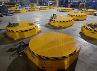 Plateforme tournante électrique pour palettes, capacité de charge 2000 kg, plateforme rotative manuelle pour l'emballage des palettes en entrepôt