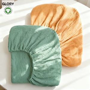 Op maat gemaakt muslin ledikantlaken 70x140 Draps Housse Bébé Peuter 100% katoen Spannbettlaken Baby Musselin hoeslaken Kinderbed UK - Product Image 1