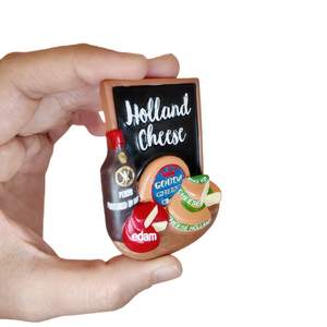 Imán de nevera de Holanda, adhesivo magnético tridimensional 3D, novedad 2025, fuente de exportación del fabricante, imán decorativo para el hogar - Product Image 4